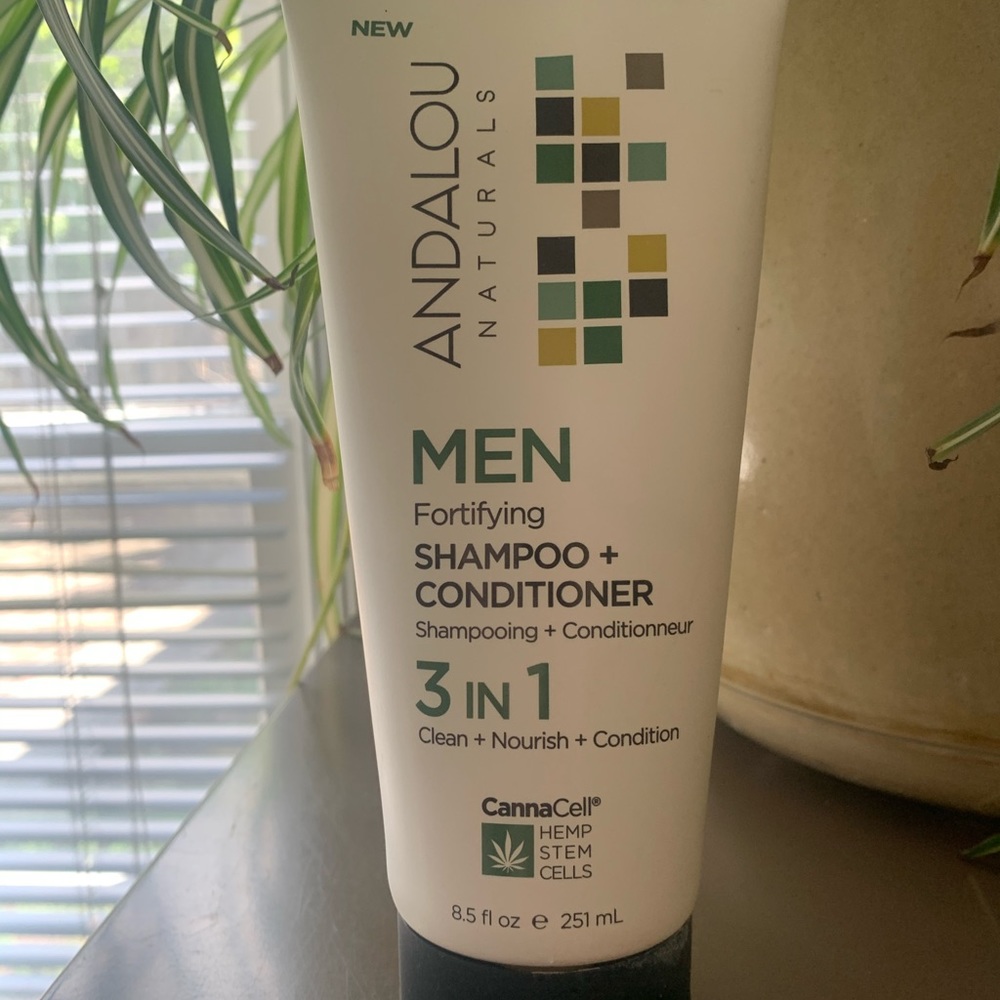 Men’s Andalou Hemp Shampoo & Conditioner